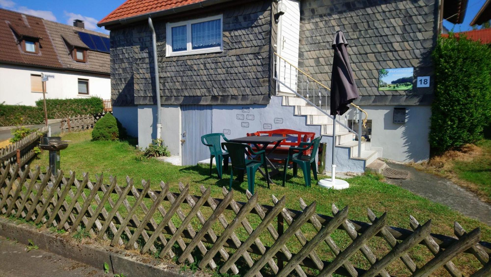 Ferienhaus Scheerer Vöhl Buitenkant foto