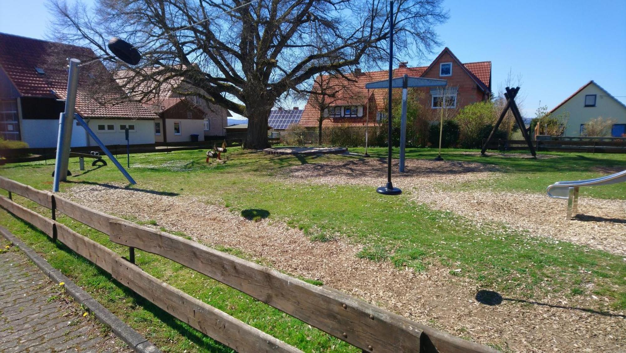 Ferienhaus Scheerer Vöhl Buitenkant foto